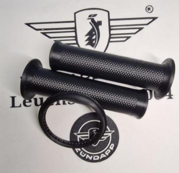 Zündapp R & RS 50 Roller Griffgummis Fußschaltung 1 x 561-​17.314 & 1 x 561-​17.315 TPU SCHWARZ + TACHORING